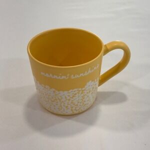 Threshold Mornin Sunshine Stoneware Mug Yellow Floral 14oz | Cottagecore